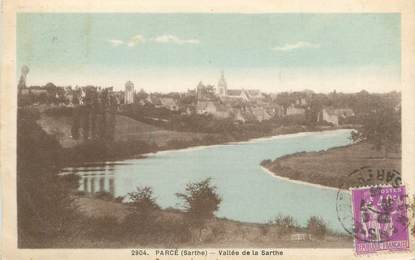 CPA FRANCE 72 "Parcé, vallée de la Sarthe"