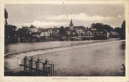 CPA FRANCE 72 "Malicorne, vue générale"