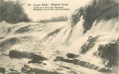 CPA CONGO BELGE "Chutes de la Pozo"