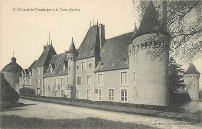 CPA FRANCE 72 "Château de Montdragon à la Brosse"
