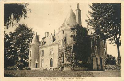 CPA FRANCE 72 "Marigné, château de Ronceray"