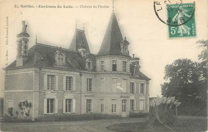 CPA FRANCE 72 "Environs de Lude, château de Mortier"
