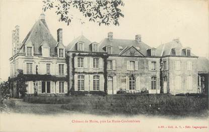 CPA FRANCE 72 "Château de Moire, près la Hutte Coulombiers"