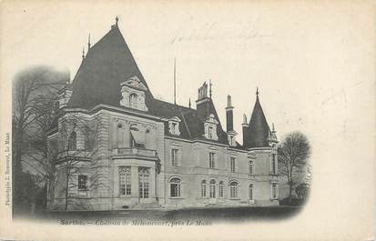 CPA FRANCE 72 "Château de Méhoncourt près Le Mans "
