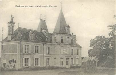 CPA FRANCE 72 "Environs de Lude, château des Mortiers"