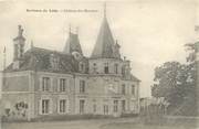 72 Sarthe CPA FRANCE 72 "Environs de Lude, château des Mortiers"