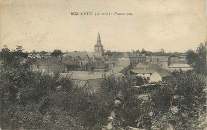 CPA FRANCE 72 "Loué, panorama"