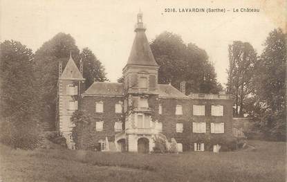 CPA FRANCE 72 "Lavardin, le château"