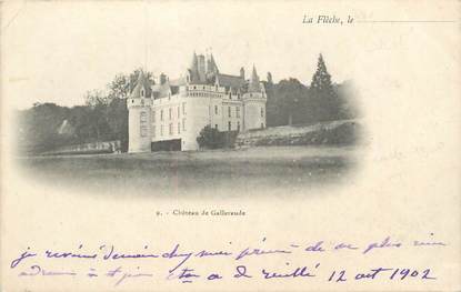 CPA FRANCE 72 "La Flèche, château de Galleraude"