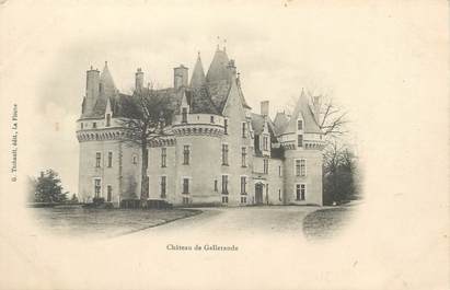CPA FRANCE 72 "La Flèche, château de Gallerande"