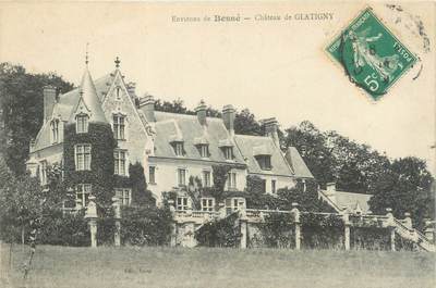 CPA FRANCE 72 "Environs de Bessé, château de Glatigny"