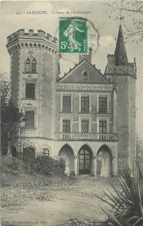 CPA FRANCE 72 "La Flèche, château de l'Arthuizière"