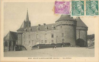 CPA FRANCE 72 "Sillé le Guillaume, le château"