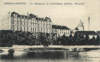 CPA FRANCE 72 "Sablé sur Sarthe, la manufacture de Chicoree Extra Williot"