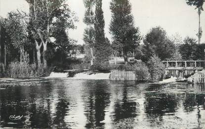 CPSM FRANCE 72 "Connerré, barrage du moulin sur l'huisne"