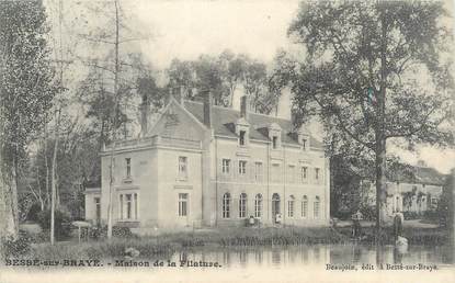 CPA FRANCE 72 "Bessé sur Braye, maison de la Filature"