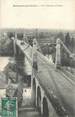 72 Sarthe CPA FRANCE 72 "Beaumont sur Sarthe, pont suspendu et moulin"