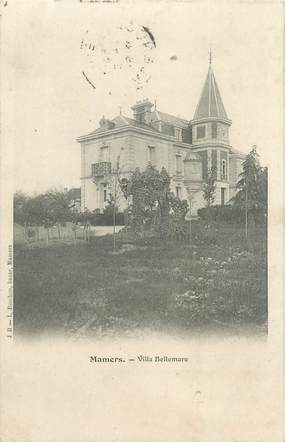 CPA FRANCE 72 "Mamers, villa Bellemare"