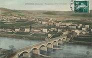 43 Haute Loire / CPA FRANCE 43 "Retournac, vue générale et pont sur la Loire"