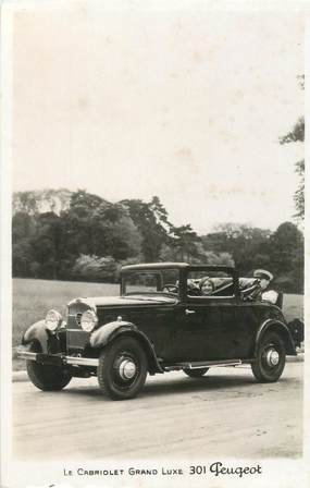 CPA AUTOMOBILE / PEUGEOT 301 cabriolet