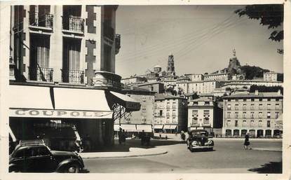 / CPSM FRANCE 43 "Le Puy, carrefour de la place Cadelade"