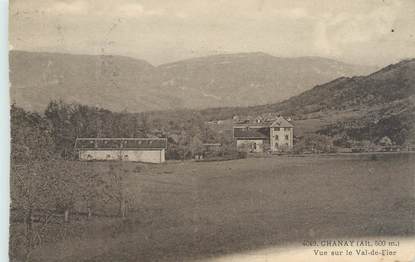 CPA FRANCE 01 "Chanay, vue sur le Val de Fier"