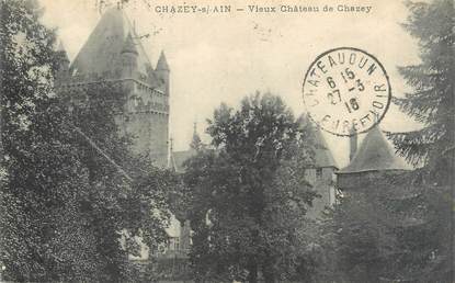 CPA FRANCE 01 "Chazey sur Ain, vieux château de Chazey"