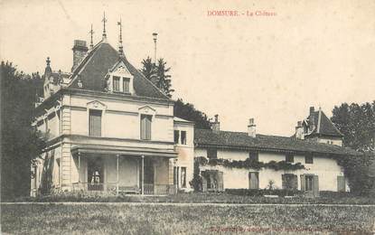 CPA FRANCE 01 "Domsure, le château"