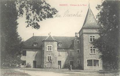 CPA FRANCE 01 "Marboz, château de la tour"