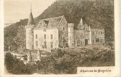 CPA FRANCE 01 "Château de Pegrieu"