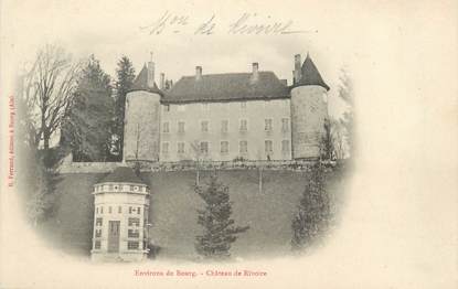 CPA FRANCE 01 "Château de Rivoire"