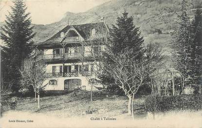 CPA FRANCE 01 "Chalet à Talissieu"