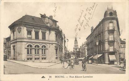 CPA FRANCE 01 "Bourg, rue Alsace Lorraine"