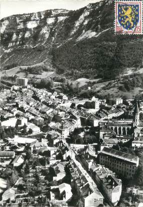 CPSM FRANCE 01 "Nantua, vue générale aérienne"