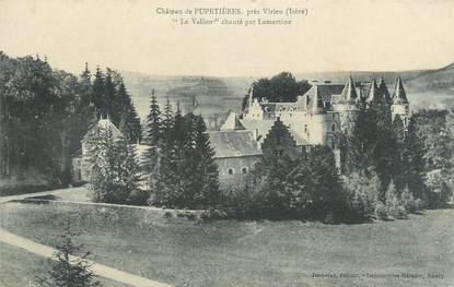 CPA FRANCE 38 "Château de Pupetières près Virieu"