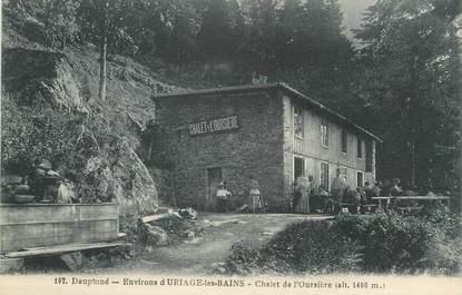 CPA FRANCE 38 "Environs d'Uriage les Bains, chalet de l'Oursière"