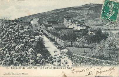 CPA FRANCE 38 "Vue de Saint Romain en Gall"