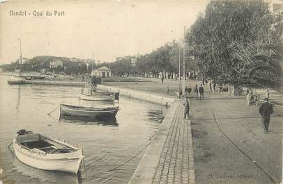 CPA FRANCE 83 "Bandol, Quai du Port"