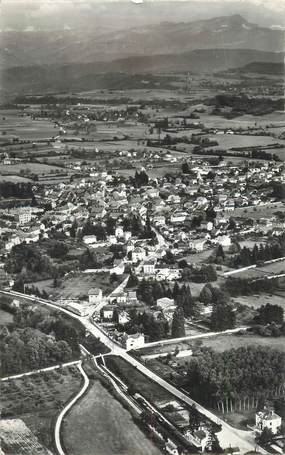 CPSM FRANCE 38 "Les Abrets, vue générale aérienne"