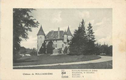 CPA FRANCE 38 "Château de Milliassière"