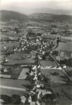 CPSM FRANCE 38 "Chabons, vue générale aérienne"