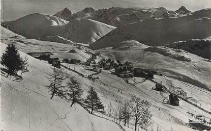 CPSM FRANCE 38 "Alpe d'Huez, vue générale et la Meije"