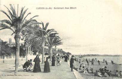 / CPA FRANCE 06 "Cannes bld Jean Hilbert"