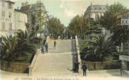 06 Alpe Maritime / CPA FRANCE 06 "Cannes, les escaliers du Bld Carnot"