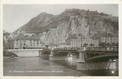 CPA FRANCE 38 "Grenoble, le pont de France et le Fort Rabot"