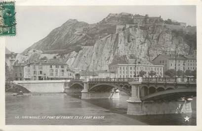 CPA FRANCE 38 "Grenoble, le pont de France et le Fort Rabot "