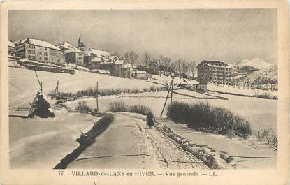 CPA FRANCE 38 "Villard de Lans, vue générale"