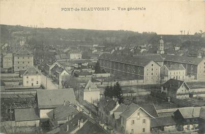 CPA FRANCE 38 "Pont de Beauvoisin, vue générale"