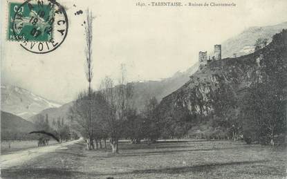 CPA FRANCE 73 "Tarentaise, ruines de Chantemerle"