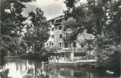 CPSM FRANCE 73 "La Léchère Les Bains, buvette de la source"